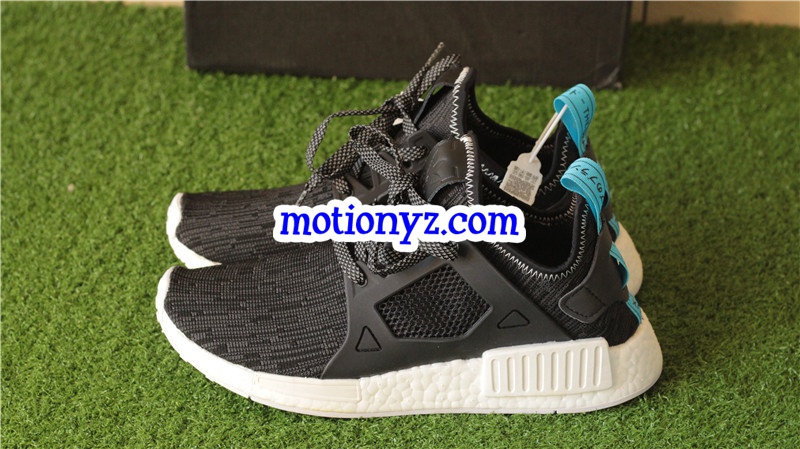 Adidas NMD Runner Pk XR1 Black Grey Mottled Real Boost